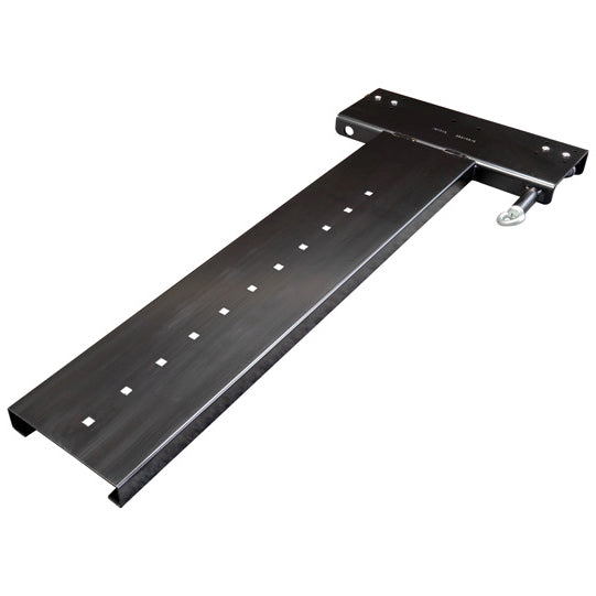 Edscha end carriage, R, w/ spring bolt f. lock.