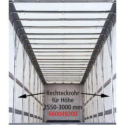 Edscha rectangular tube high SB-Profi, height 2550 - 3000 mm