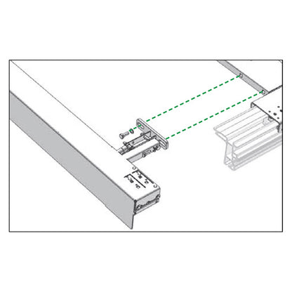 Edscha portal beam support/holder right
