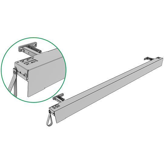 Edscha portal beam 2550, H 160.5 mm vol. unperforated