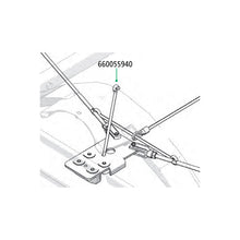 Edscha rope 6 x 145 with steel toggle