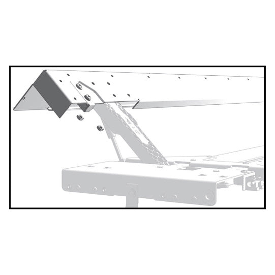 Edscha portal beam, 2550 x 130 mm, complete