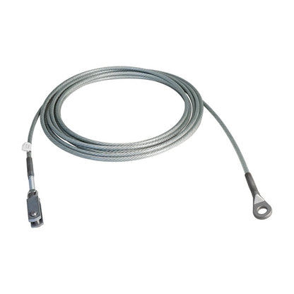 Edscha wire rope 9175, eye/fork, 9175 mm length