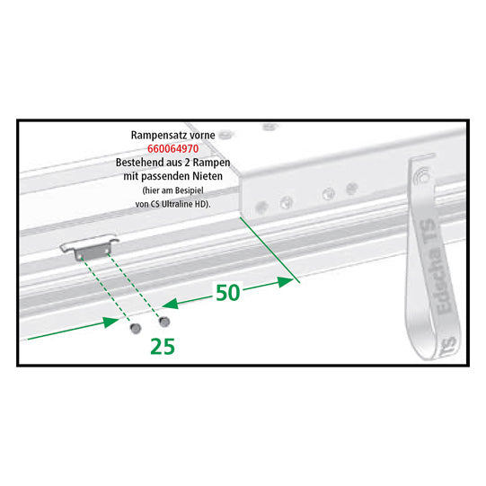 Edscha front ramp set