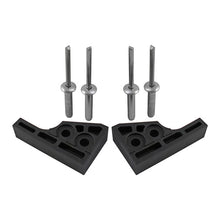 Edscha rear ramp set, 2 ramps w/ rivets