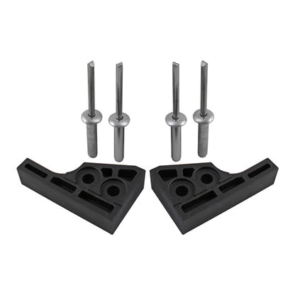 Edscha rear ramp set, 2 ramps w/ rivets