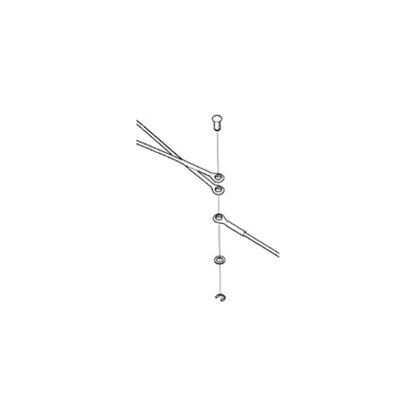 Edscha bolt set for 8-rope bracing