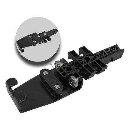 Edscha-pyörällinen kärry liukupalalla