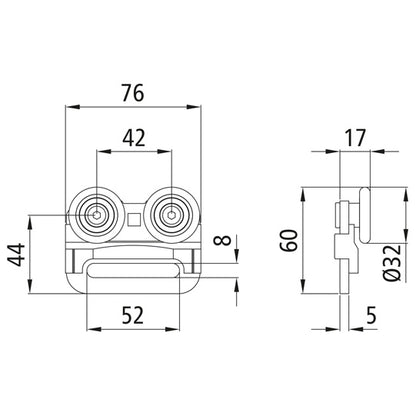 Edscha-sivupressurulla BG suojaklipsillä, TIR