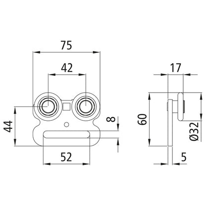 Edscha-sivupressurulla BG ilman suojaklipsiä, TIR