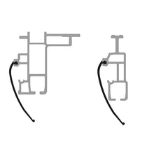 Edscha profile seal/PVC sealing lip, black, 125mm, L 18.5 m