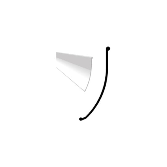 Edscha profile seal 14000x120mm, gray, Univ.Classic (roll)