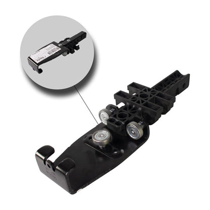 Edscha-rullavaunu päätyliukukiskolle UL-I, kuulalaakereilla