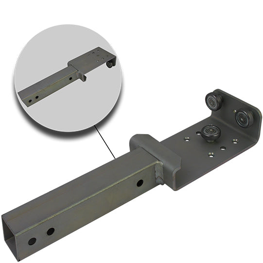 Edscha-pyörällinen kärry, kuulalaakereilla, 3 pyörää