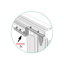 Edscha mounting kit CS volume profile rear