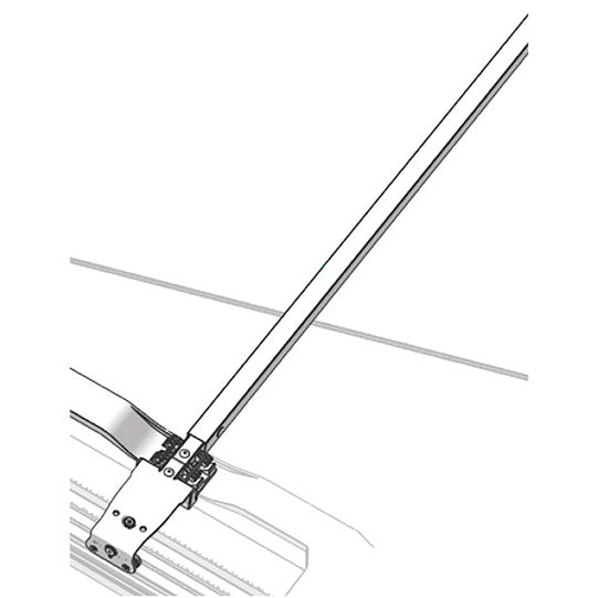 Edscha-vakiojouset rullavaunulla 2550 mm