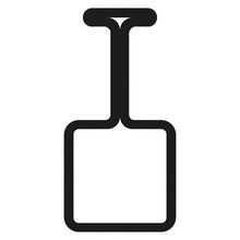 Edscha-ohjauskisko, pituus 3000 mm, sinkittyä terästä.