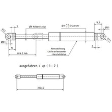 Edscha-kaasujousi 700 N