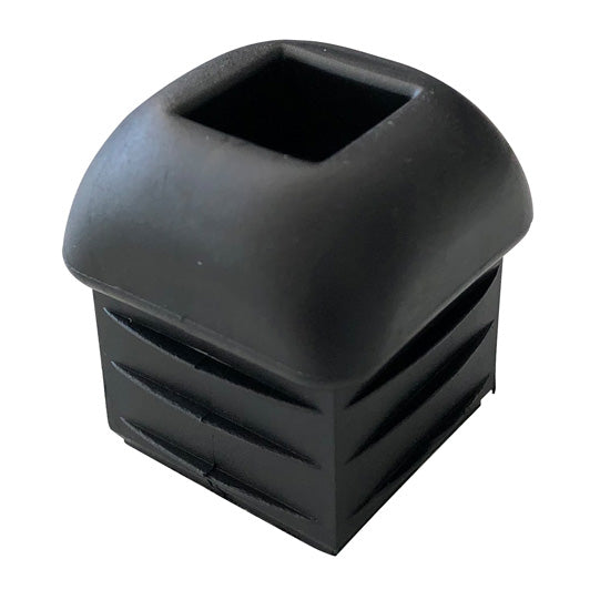 Edscha plug/bolt end, 30 x 30 x 1.5 mm, plastic