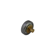 Edscha track roller/ball bearing w/ rivet bolt, burnished steel