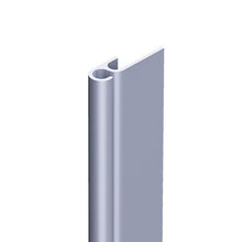 Tarpaulin tensioning hooks, anodized aluminium, length 3100 mm