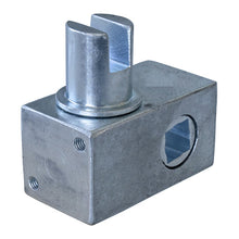 Kiinnityslaite tyyppi 40, 73 x 38 mm, voidaan käyttää molemmin puolin