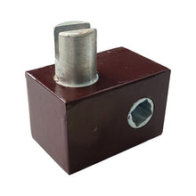 Clamping gear f. hand crank, can be used on both sides, primed