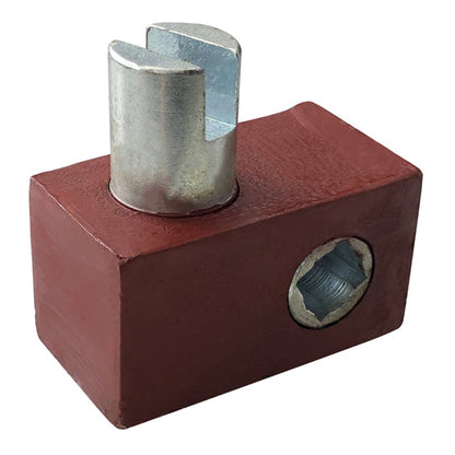 Tarpaulin tensioning gear f. hand crank, primed on both sides