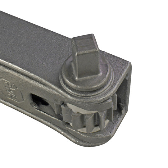 Tensioning ratchet PWP Tender, L, square. 12 mm, hot-dip galvan