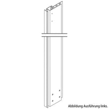 PWP aluminum pillar, right