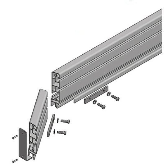 PWP end beam end wall trailer, L 2550 mm