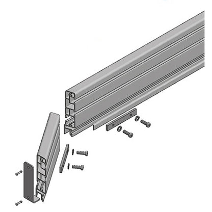 PWP end beam end wall trailer, L 2550 mm