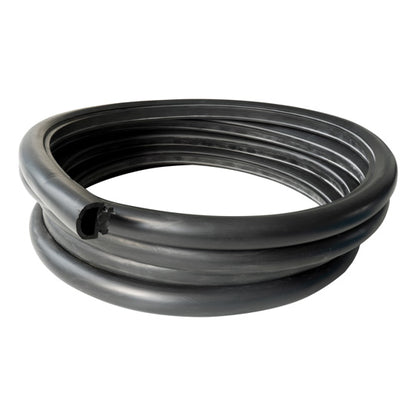 Black rubber seal for aluminum profiles 52009 and 51527