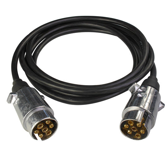 Connecting cable 7-pin, 12 V, to ISO 1724, 3 m cable