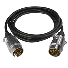 Connecting cable 7-pin, 12 V, to ISO 1724, 3 m cable