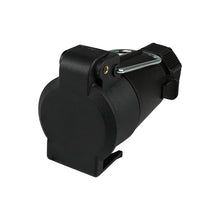 Socket outlet 7-pin, 12 V, to DIN/ISO 1724