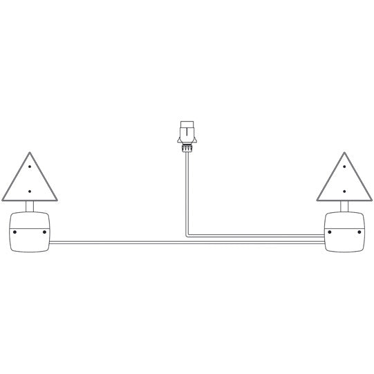 Magnetic light fitting 7.5 m cable
