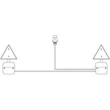 Magnetic light fitting 7.5 m cable