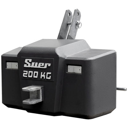 SBKK200 Reinf.ced concrete weight, Cat. 0/I municipal, black