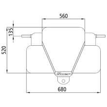SBK400 Reinf.ced concrete weight, Cat. II, subl. Cat. I., blue