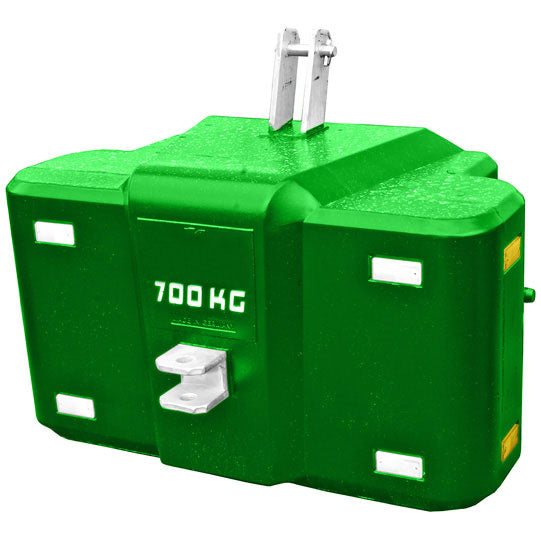 SB700 Reinforced concrete weight, Cat. II, green, without logo