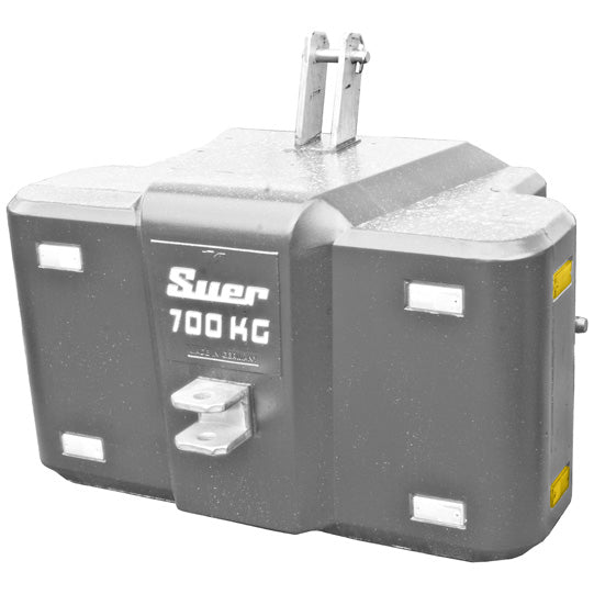 SB700 Reinf.ced concrete weight, Cat. II, grey