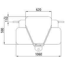 SB700 Reinf.ced concrete weight, Cat. II, red