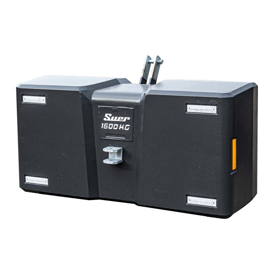 SB1600 Reinforced concrete weight, black, without logo, Cat. II