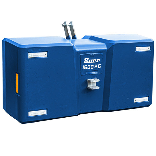 SB1600 Reinf.ced concrete weight, Cat. II, blue