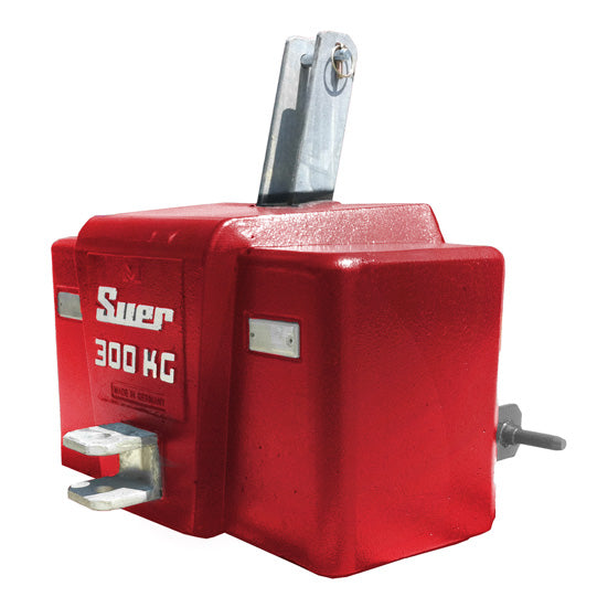 SBKK300 Reinf.ced concrete weight. Cat. 0/I Municipal, red