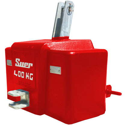 SBKK400 Reinf.ced concrete weight. Cat. 0/I Municipal, red