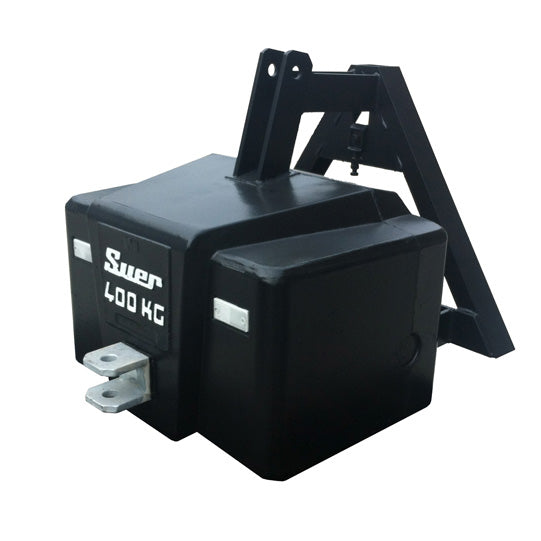 SBD400 Reinf.ced concrete weight, triangle cat. I/II/III, black