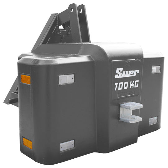 SBD700 Reinf.ced concrete weight, triangle cat. I/II/III, grey