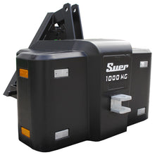 SBD1000 Reinf.ced concrete weight, triangle cat. I/II/III, blac